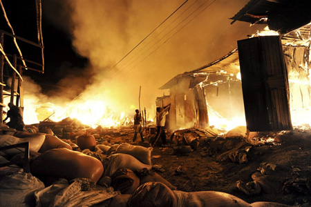 Fire damages 7 mln. Birr worth property